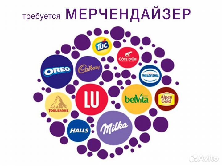 Мерчендайзер 18+ (без опыта)