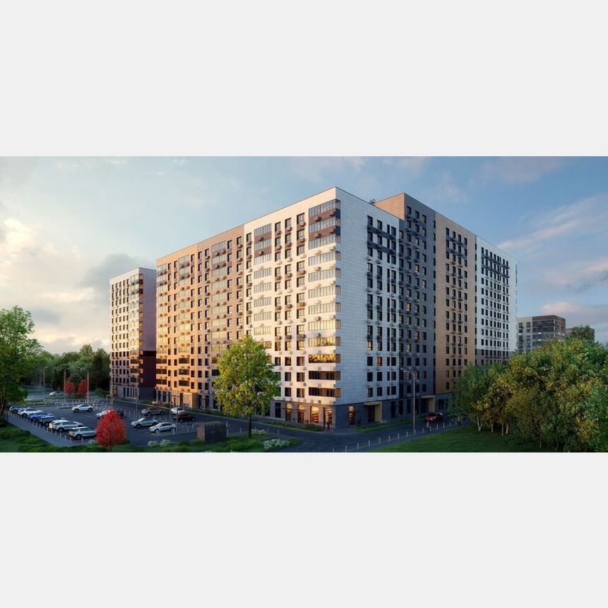 2-к. квартира, 57 м², 12/15 эт.