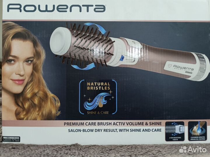 Фен щетка rowenta Новая