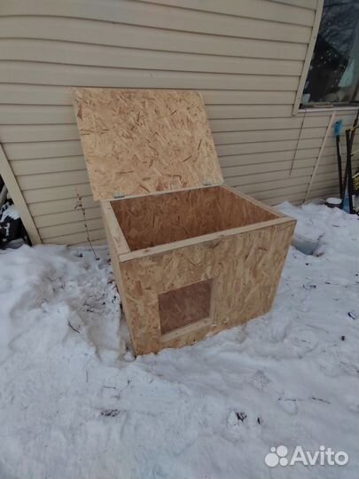 Будка для собаки утепленная