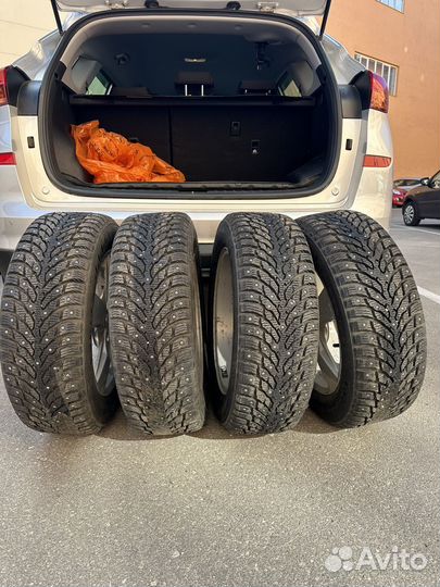 Nokian Hakkapelita 9 205/60 R16 на литых дисках