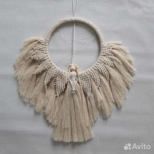 Макраме ангел Ловец снов макраме