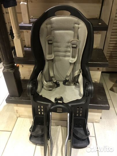 Велокресло детское заднее