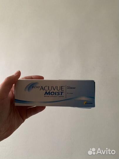 Линзы 1 day acuvue moist