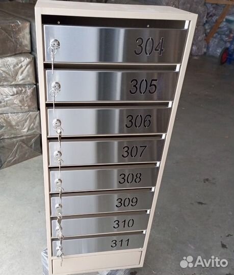 Почтовые ящики многосекционные