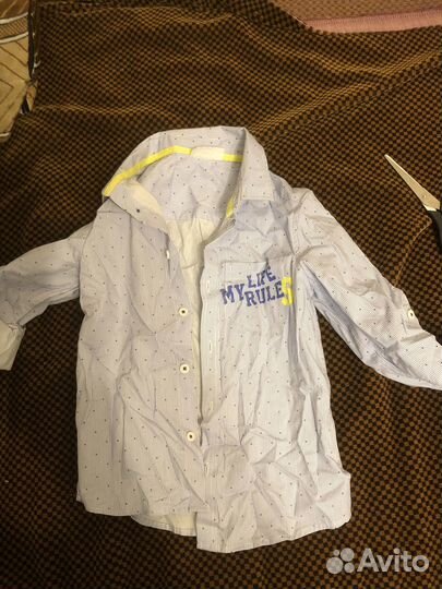 Рубашка для мальчика 116