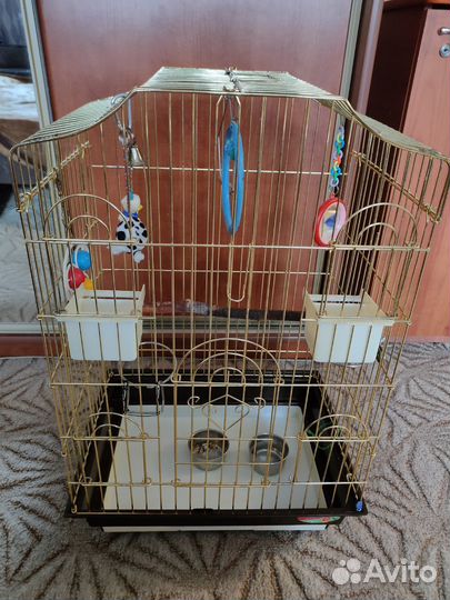 Клетки для птиц. Домик и переноска