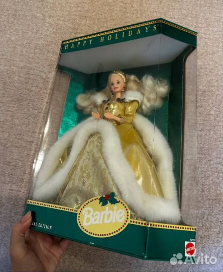 Happy Holidays Barbie 1994 & Barbie AA 1991