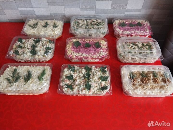 Салаты на заказ