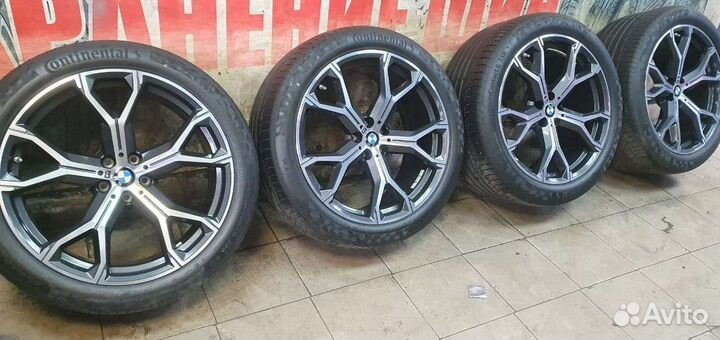 Разноширокие оригинал на BMW X5/6 G05/06 741M R21