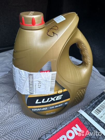 Lukoil luxe 10W40 фильтр