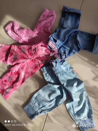 Вещи пакетом на девочку 74-80