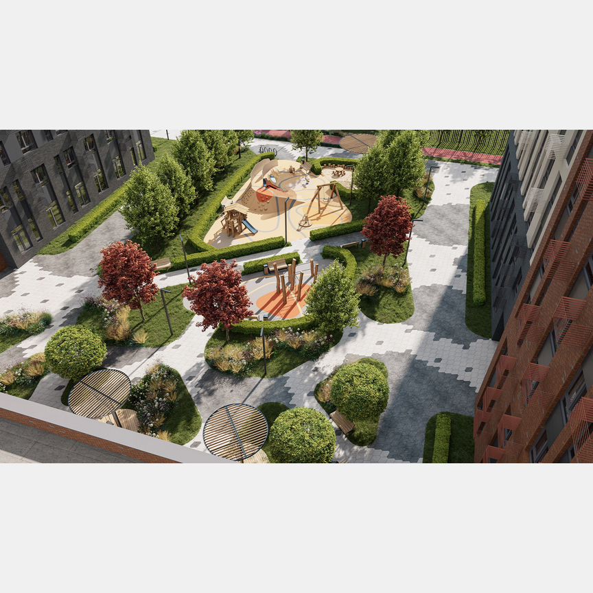 2-к. квартира, 57,4 м², 3/20 эт.