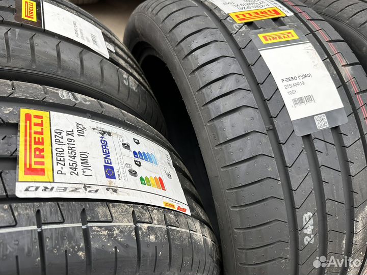 Pirelli P Zero Sports CAR 245/45 R19 и 275/40 R19 105Y