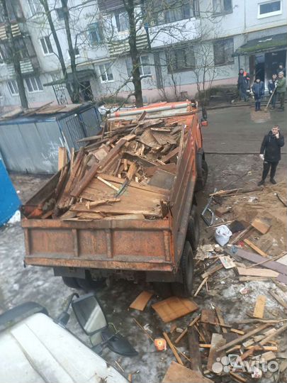 Снос домов вывоз мусора