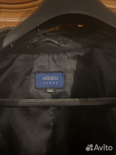 Кожаная куртка мужская 54 56