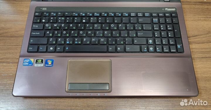 Ноутбук Asus K53S, i5-2410M, DDR3 6Gb, SSD+HDD