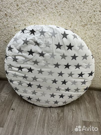 Матрас круглый в детскую кроватку