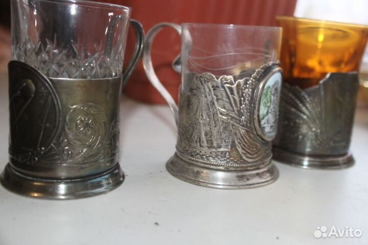 Подстаканники для чая СССР