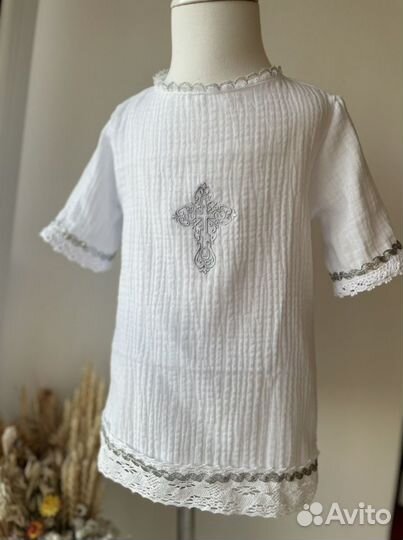 Крестильная рубашка на заказ