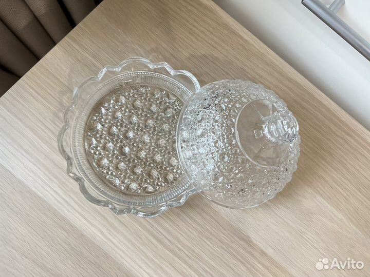 Хрустальная масленка 