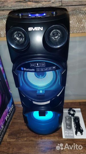 Домашняя аудиосистема Sven PS-750 80Вт и dexp 52Вт