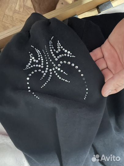 Худи со стразами ASOS xl