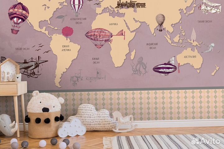 Фотообои в спальню / Фотообои в детскую