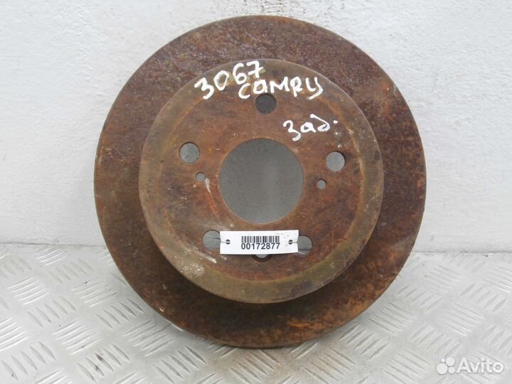 Диск тормозной задний Toyota Camry 40