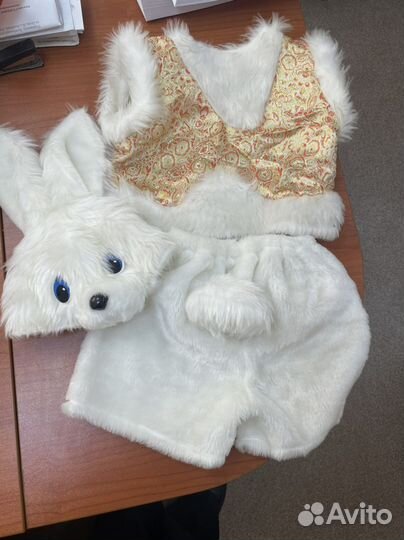 Новогодний костюм зайчик прокат
