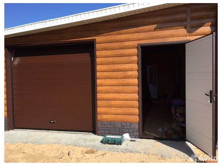 Автоматические гаражные секционные ворота