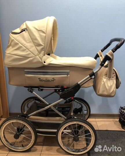 Коляска-люлька Reinder Leather Collection