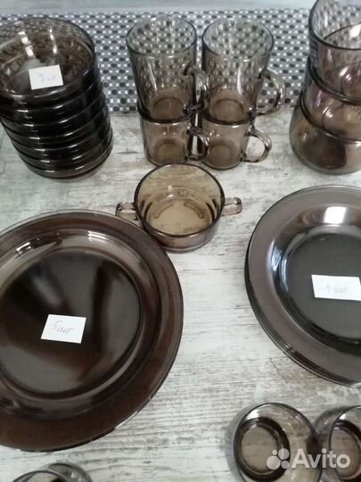 Тарелки коричневые. Салатники. Пиалы