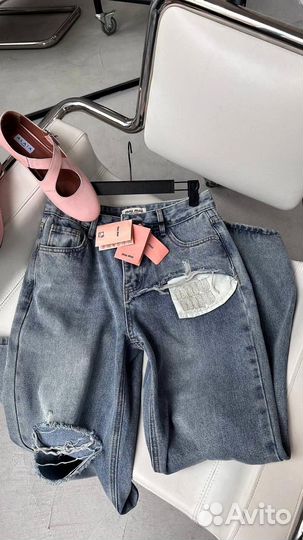 Джинсы Miu Miu отличный пошив новинка