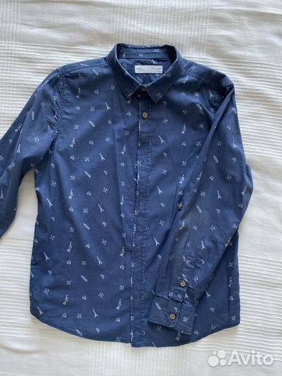 Рубашка zara 9 лет (134)