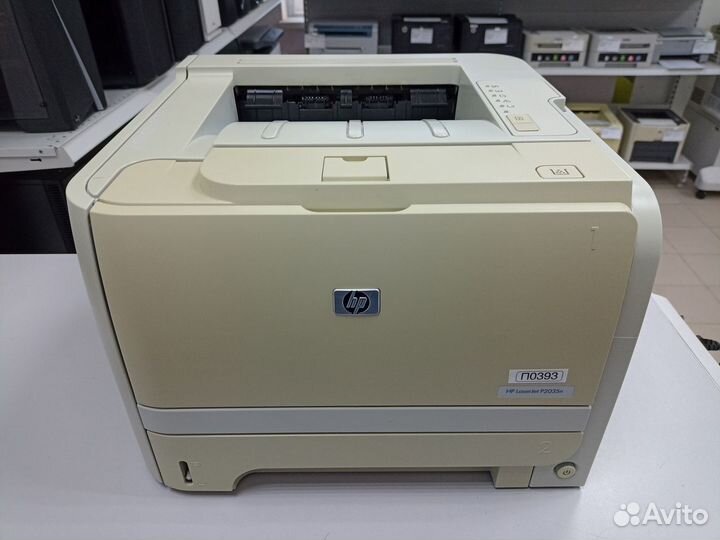 Принтер HP LaserJet P2035n, лазерный ч/б