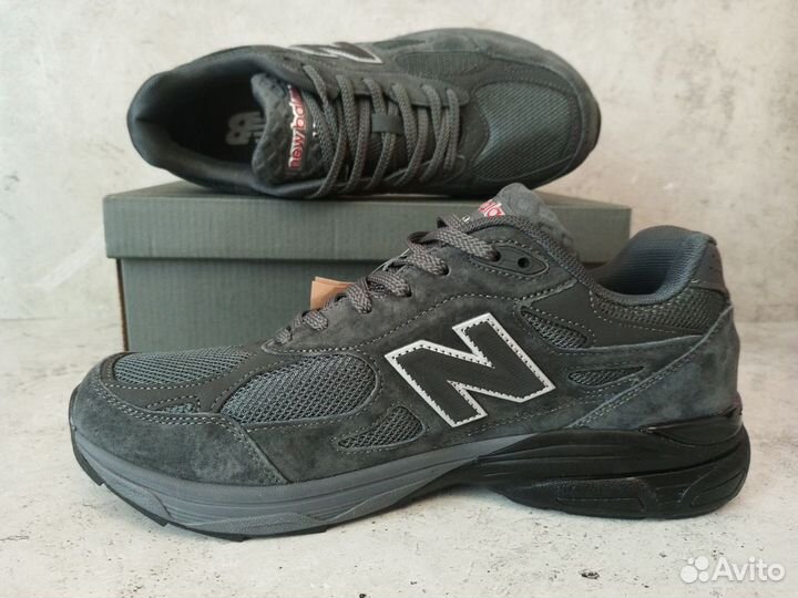 Кроссовки New Balance 990 серые