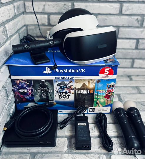 Шлем sony ps4 vr2