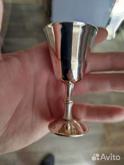 Рюмки по серебрение