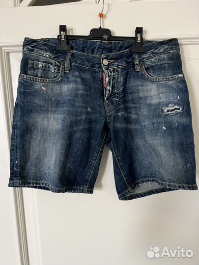 Джинсовые шорты dsquared