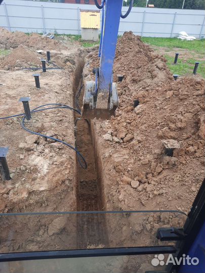 Услуги мини экскаватора
