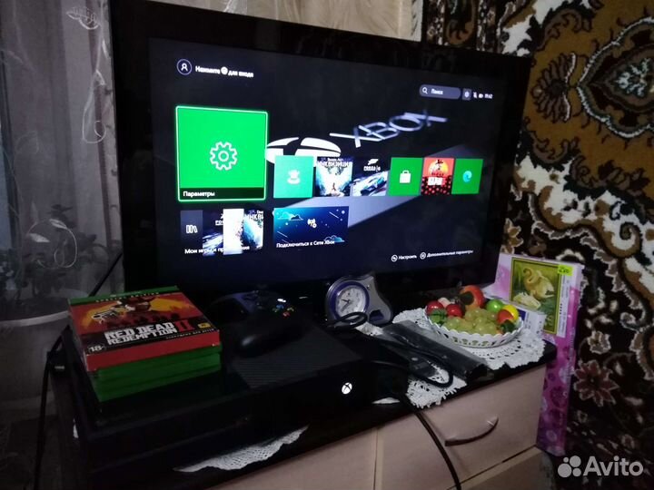 Xbox One fat 500gb с джостиком