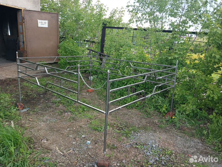 Крыльцо металлическое каркас