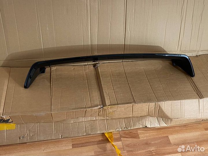 Спойлер Toyota Land Cruiser Prado 120 (Черный)