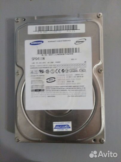 Жесткий диск 40гб