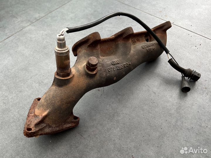 Коллектор выпускной audi a6/100 c4