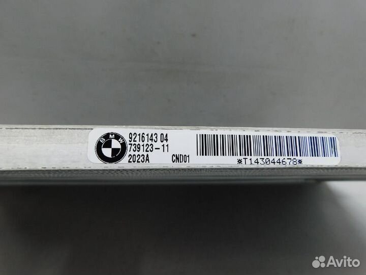 Радиатор кондиционера (конденсер) BMW X3