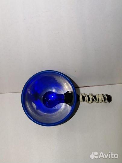 Синяя лампа уфо Минина