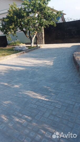 Укладка тротуарной плитки под ключ