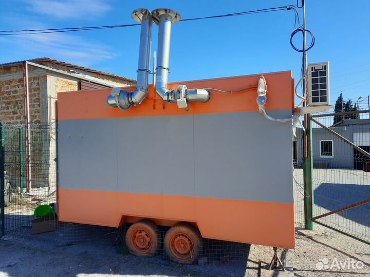 Торговый прицеп купава (фудтрак с оборудованием)